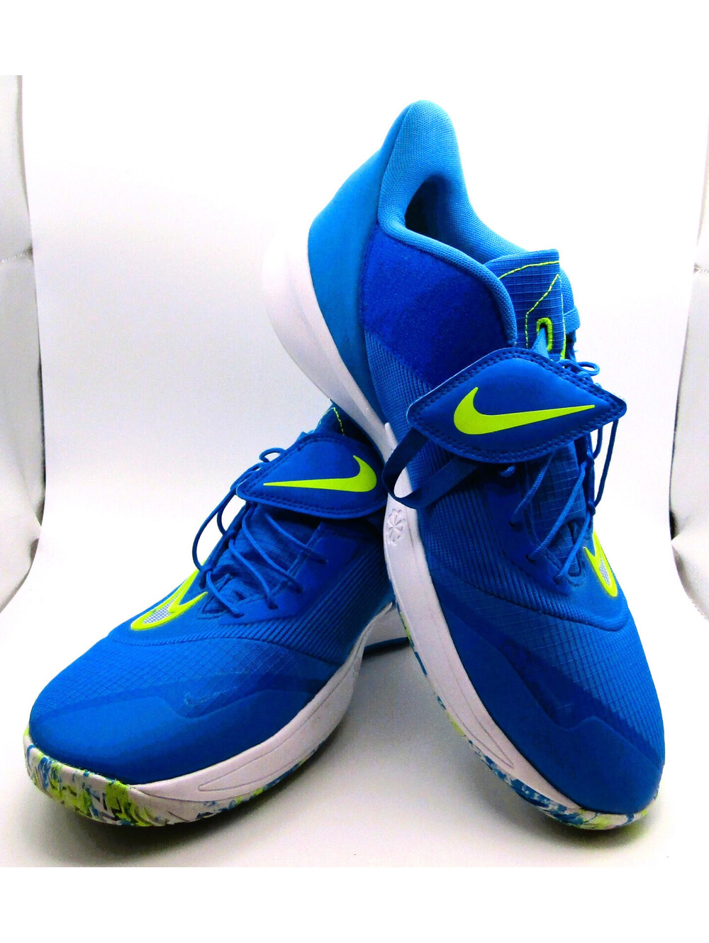 Nike Precision 7 EasyOn Photo Blue Volt Size 10.5 Style FN0324-400